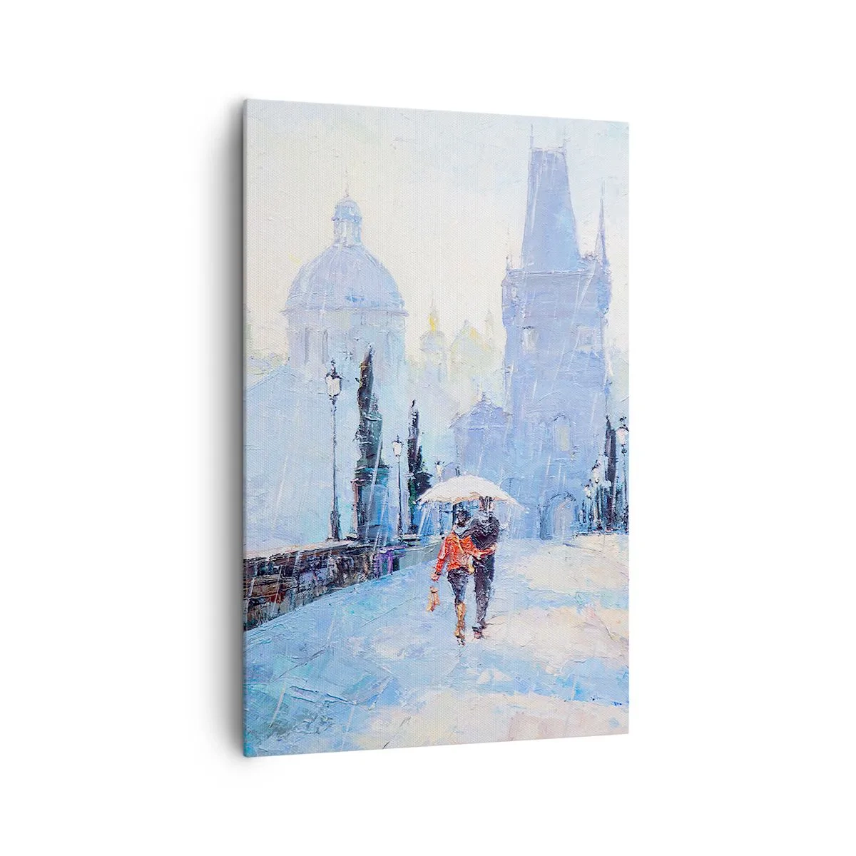 Canvas picture - Rain Enchanted Us - 80x120 cm