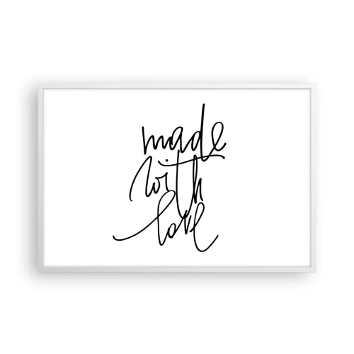 Poster in white frmae - Best Brand - 91x61 cm