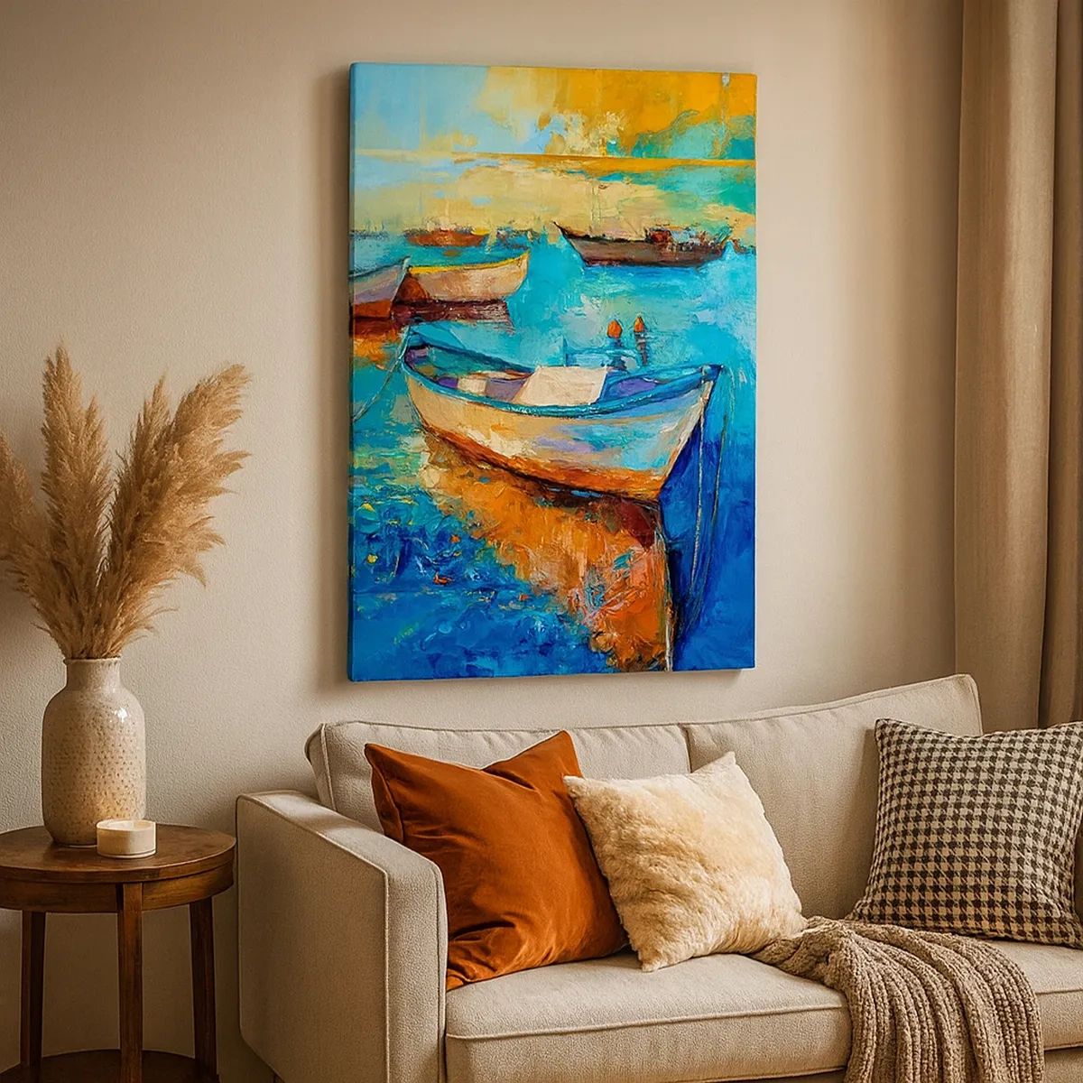 Canvas picture - In a Southern Bay - 50x70 cm