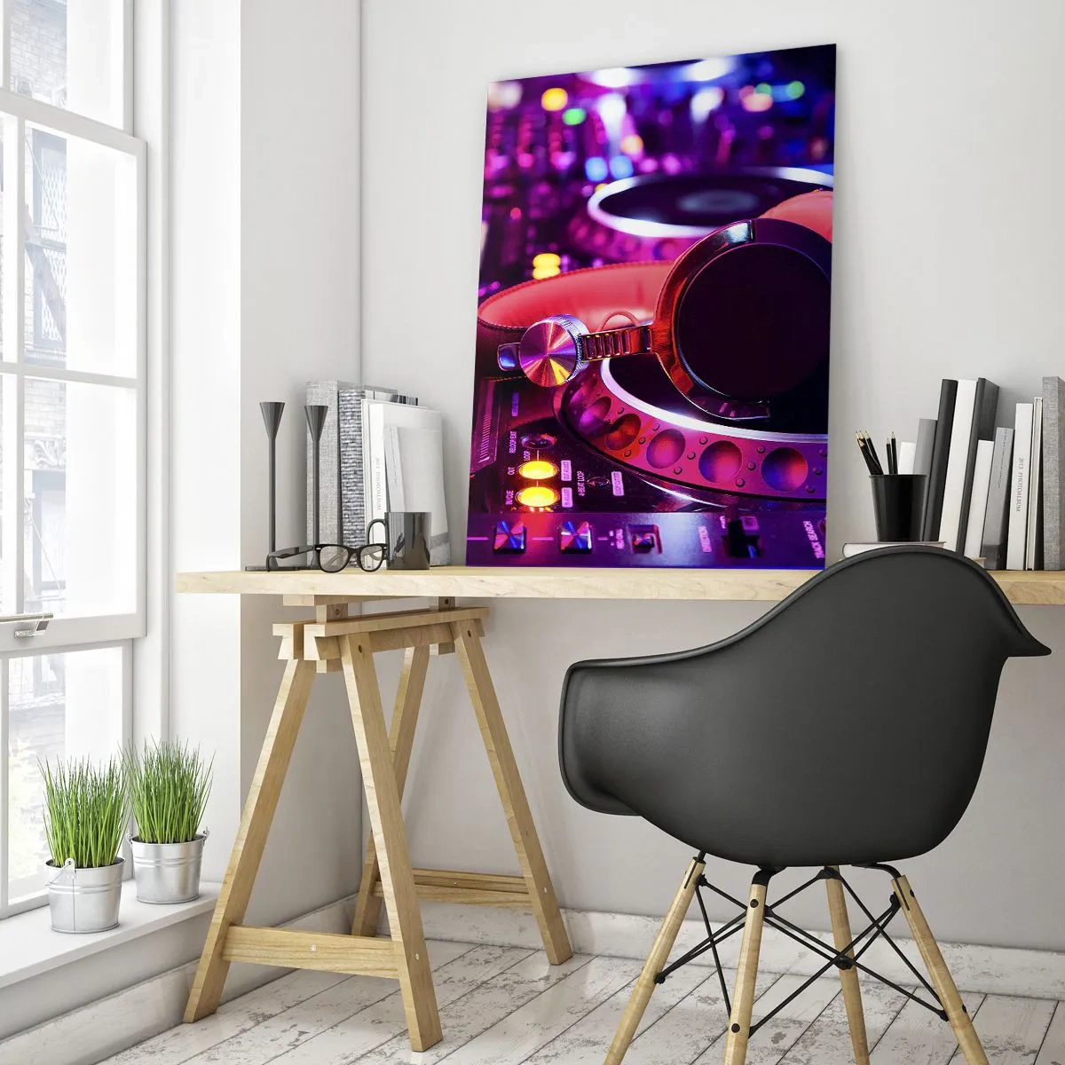 Glass picture - Before Party Starts - 50x70 cm