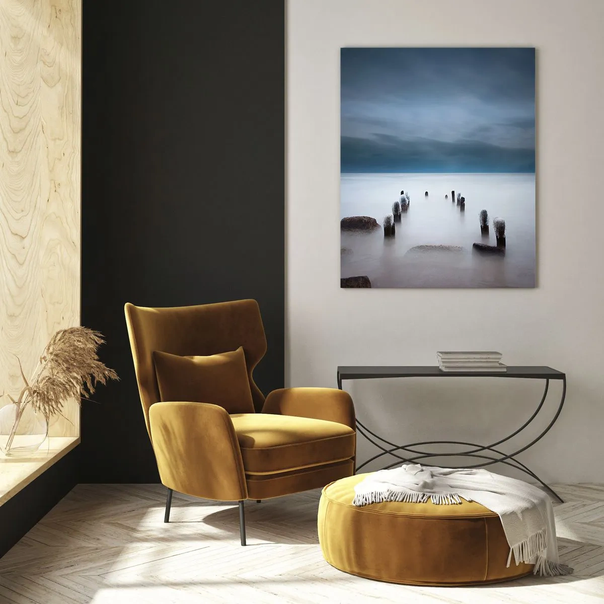 Glass picture - Pensive Lake - 70x100 cm