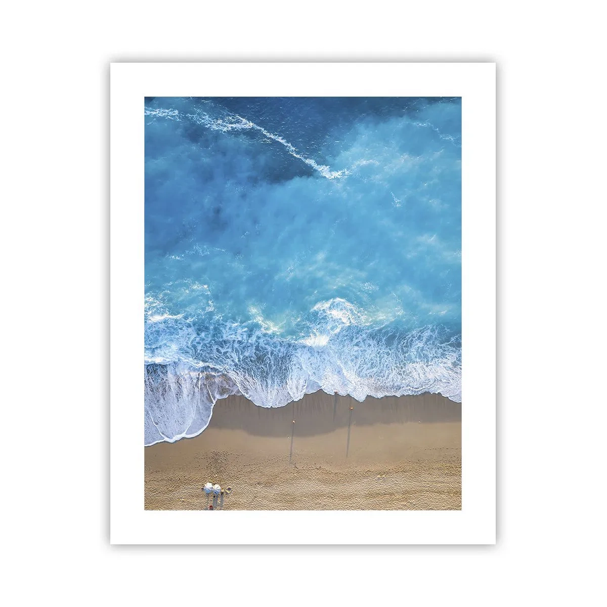 Poster - Power of the Blue - 40x50 cm
