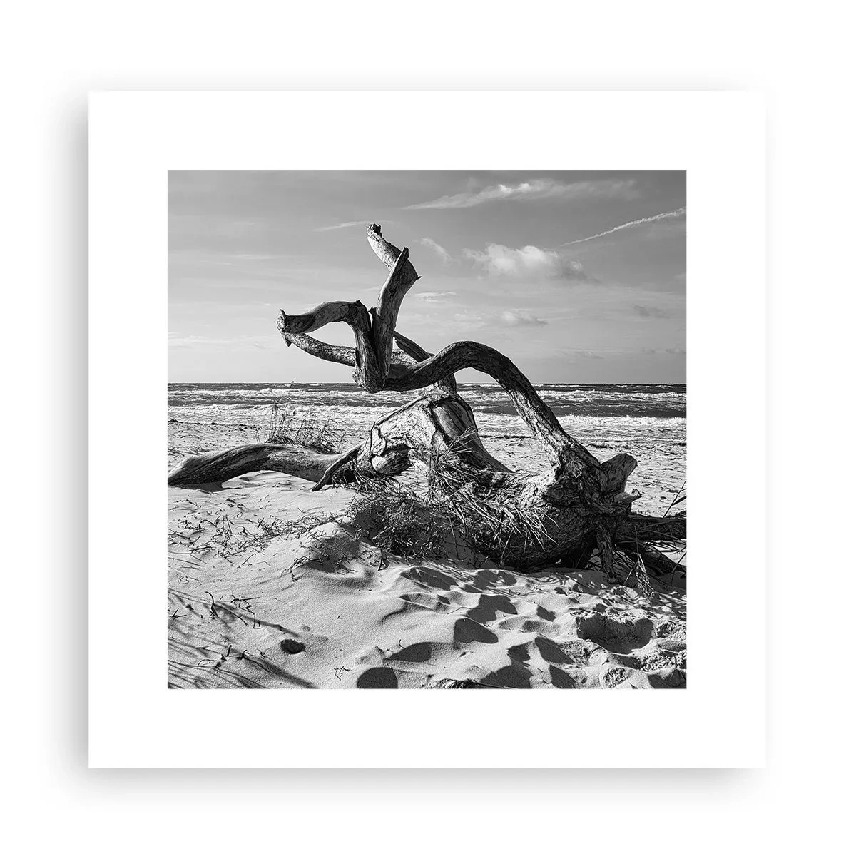 Poster - Seaside Sculpture - 30x30 cm