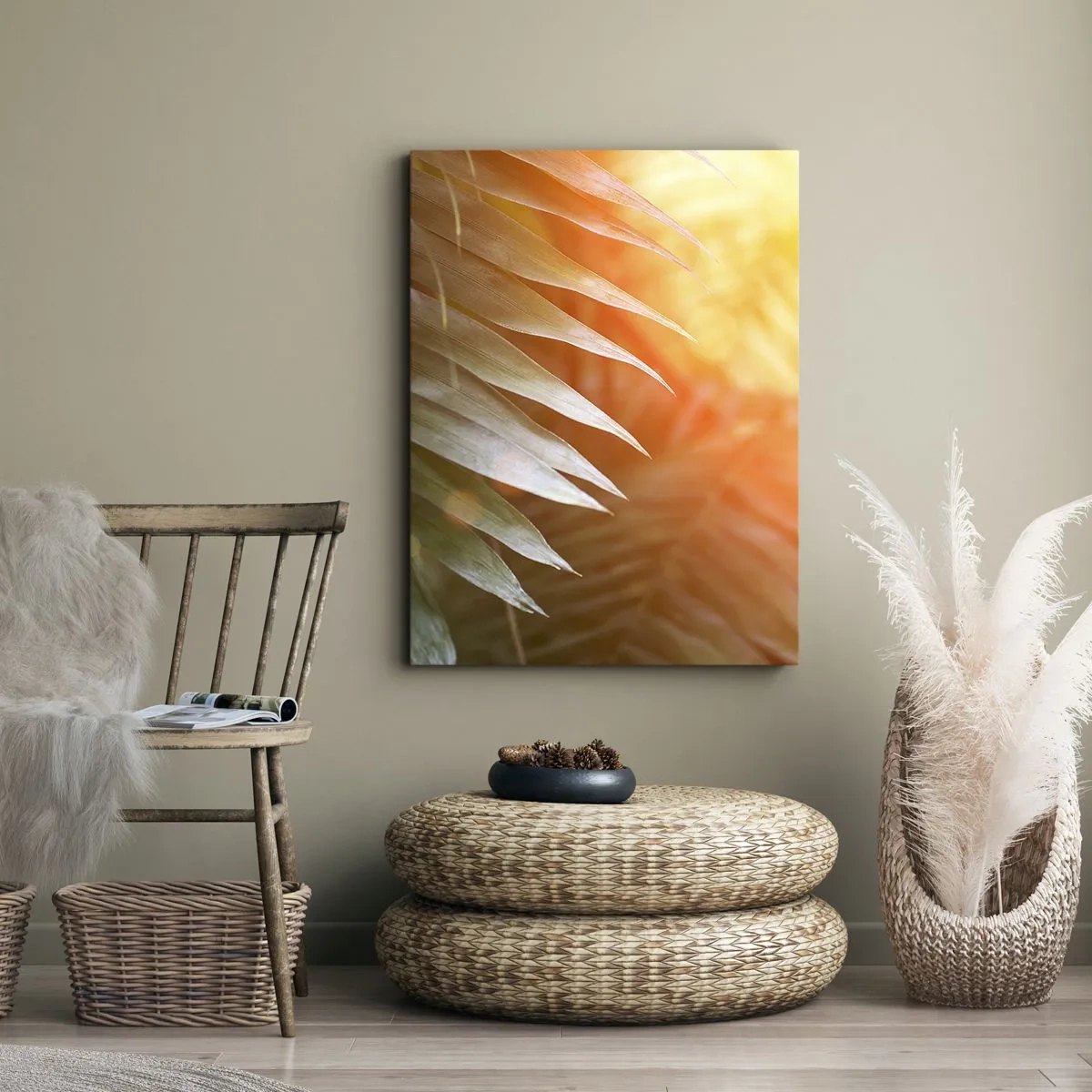 Canvas picture - Morning in the Jungle - 50x70 cm