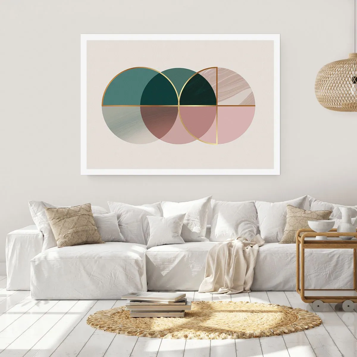 Poster - Circle after Circle - 91x61 cm