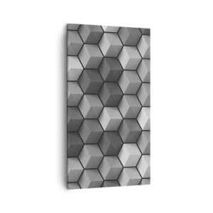 Canvas picture - Cubist Jigsaw - 45x80 cm