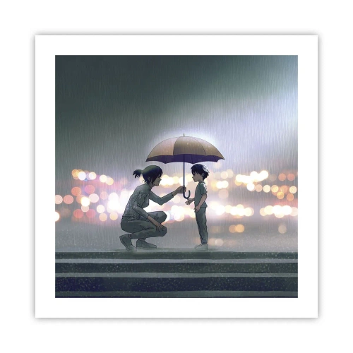 Poster - And Everything Is All Right - 50x50 cm