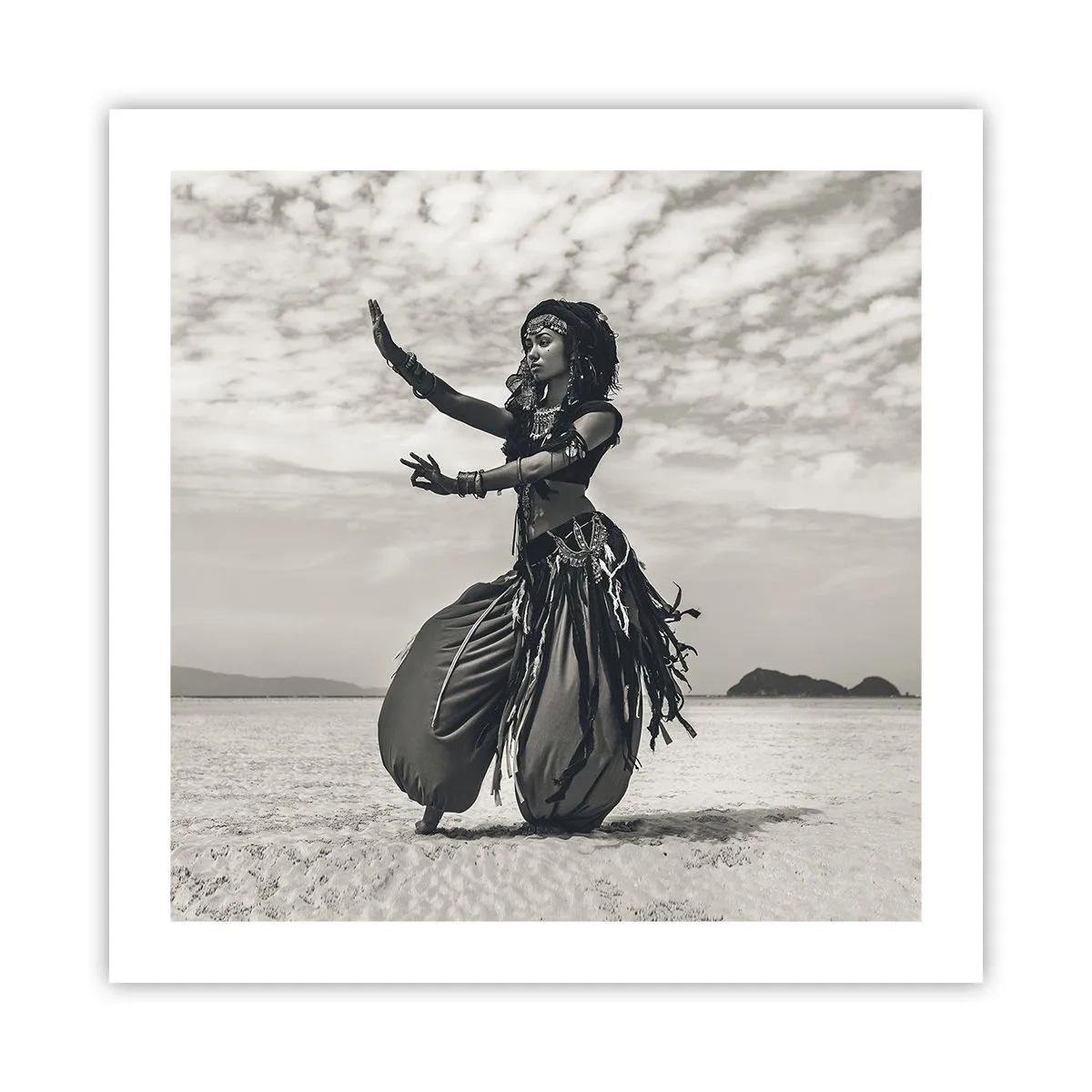 Poster - Dance of Southern Islands - 50x50 cm