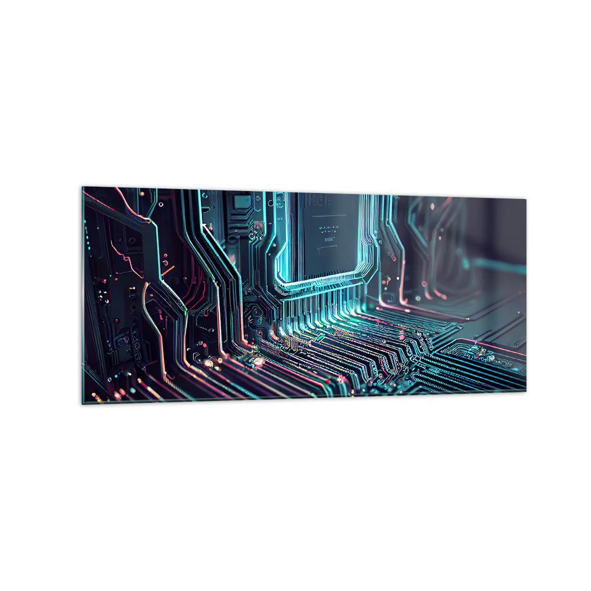 Glass picture - I Was Just Thinking… - 120x50 cm