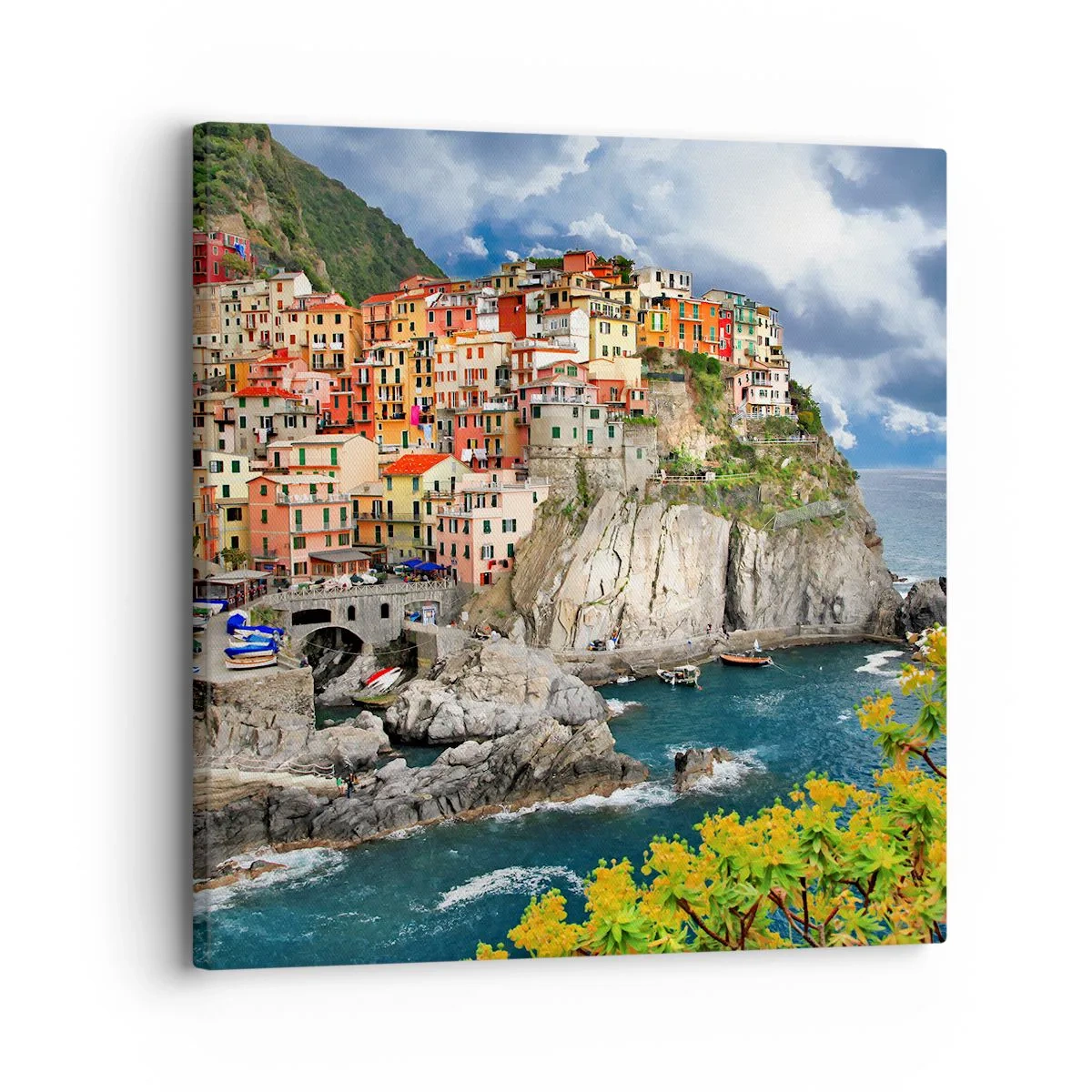 Canvas picture - Hugging the Rocks - 30x30 cm
