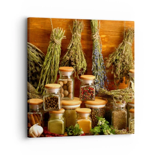 Canvas picture - Kitchen Magic - 30x30 cm