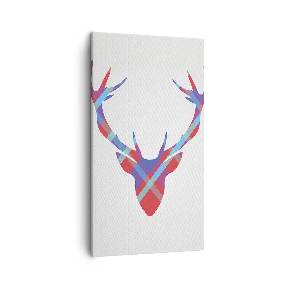 Canvas picture - Scottish Deer - 45x80 cm