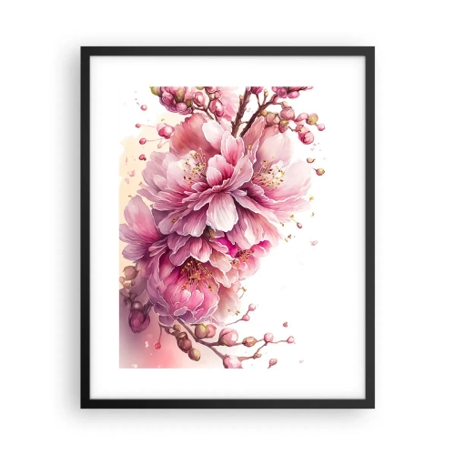 Poster in black frame - Land of Cherry Blossoms - 40x50 cm