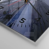 Clock face with numbers