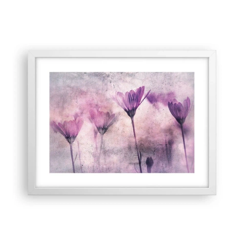 Poster in white frmae - Dream of Flowers - 40x30 cm
