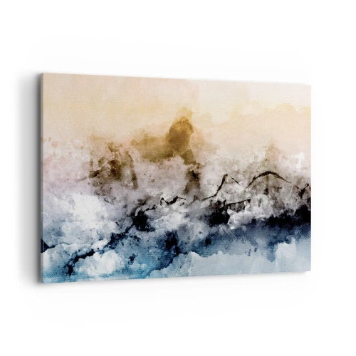 Canvas picture - Drowned in Fog - 120x80 cm