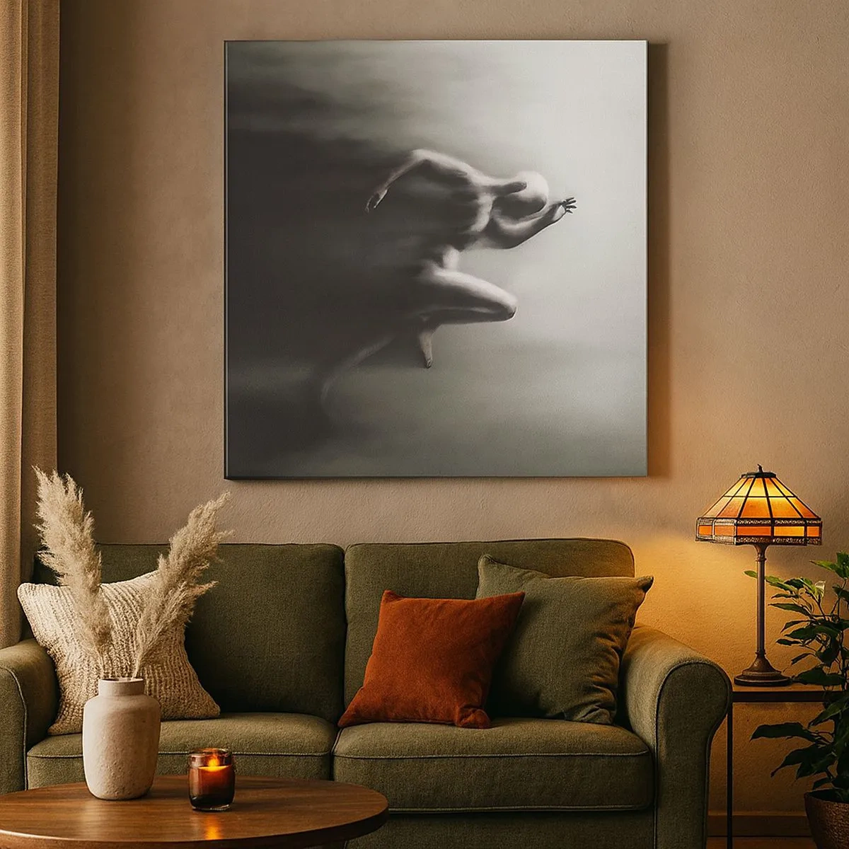 Canvas picture - Unstoppable - 30x30 cm