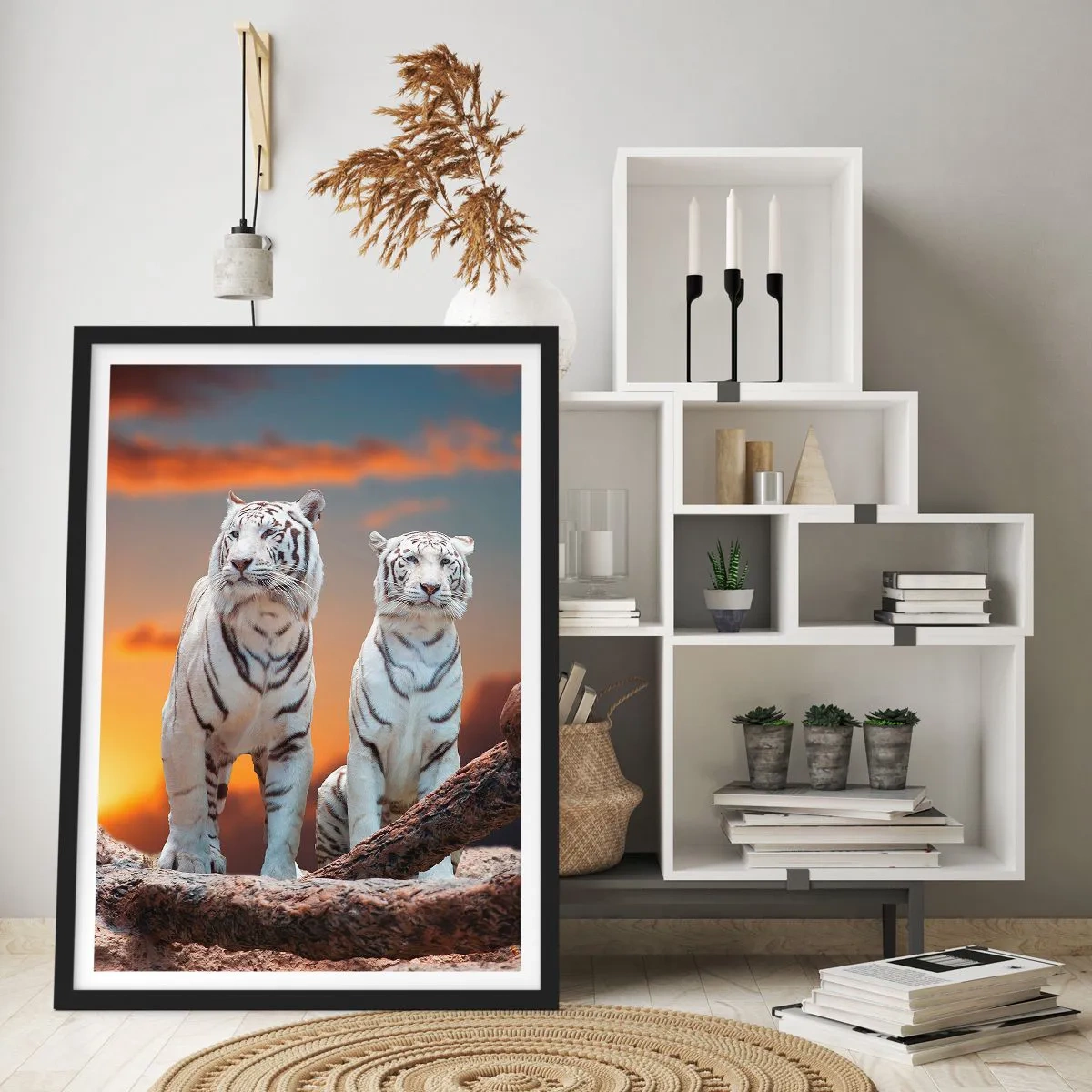 Poster in black frame - Just Like in Narnia - 40x50 cm