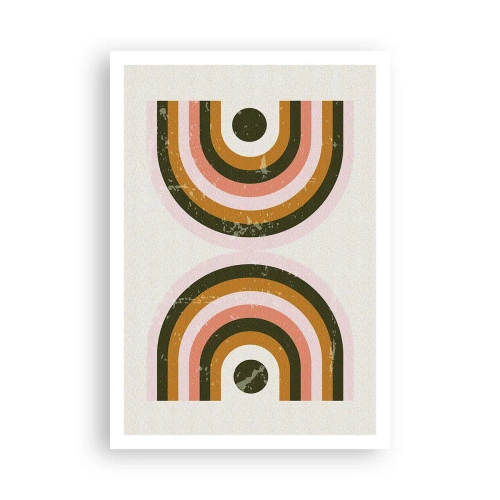 Poster - Twin Abstract - 70x100 cm