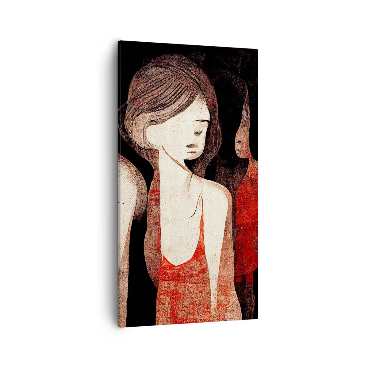 Canvas picture - Madonnas from Darkness - 55x100 cm