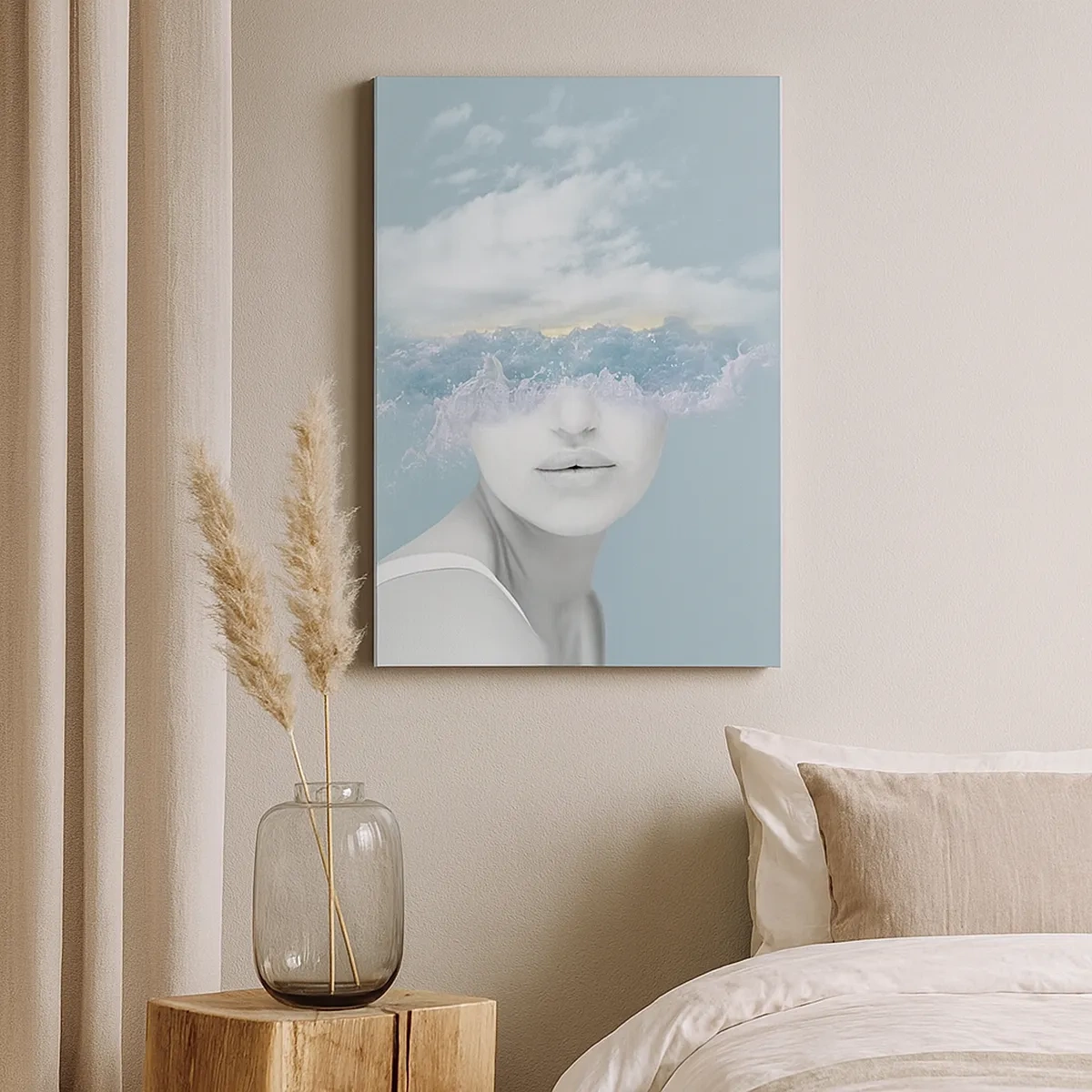 Canvas picture - With the Head In the Clouds - 50x70 cm