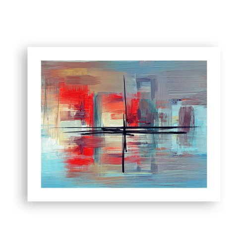 Poster - Landscape in a foreign Dimension - 50x40 cm