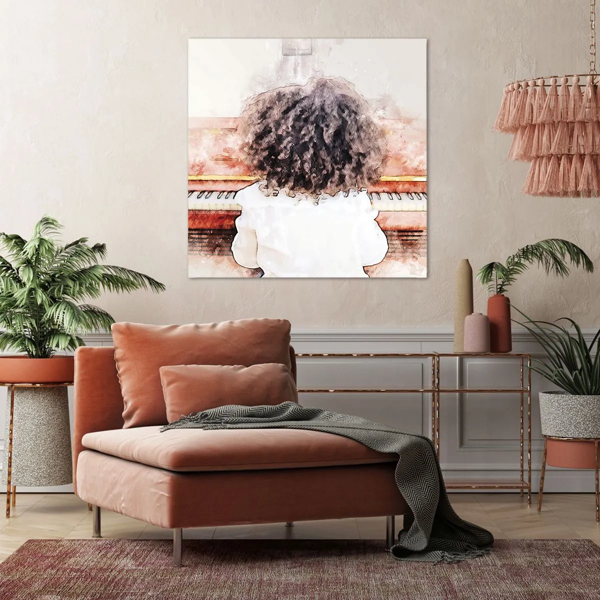 Canvas picture - In a New World - 60x60 cm