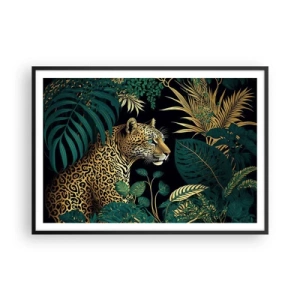 Poster in black frame - Host in the Jungle - 100x70 cm