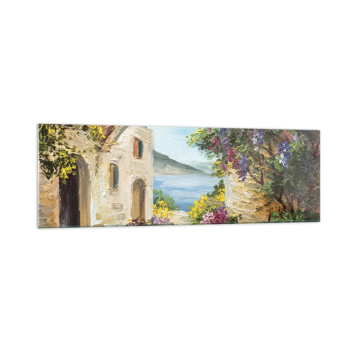 Glass picture - Charm of a Sea Province - 160x50 cm