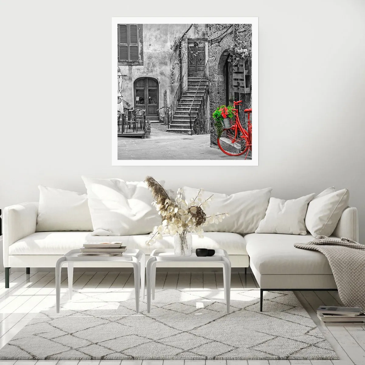 Poster - Tuscan Alley - 50x50 cm