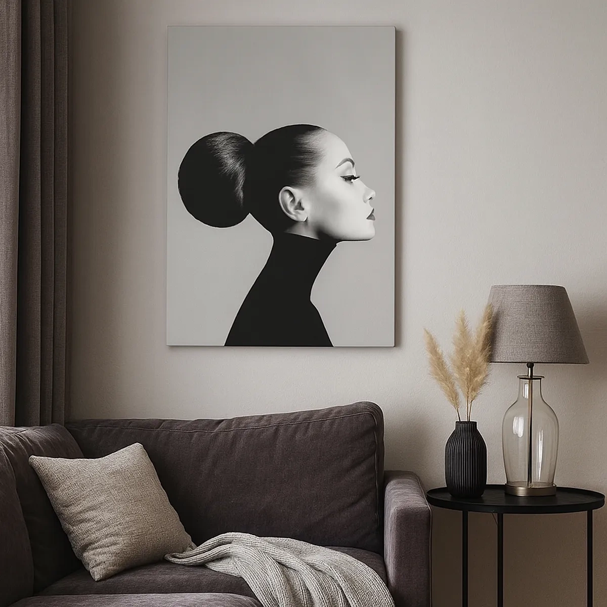 Canvas picture - Modern Nefretete - 50x70 cm