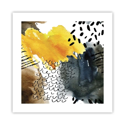 Poster - Meeting of Elements - 40x40 cm