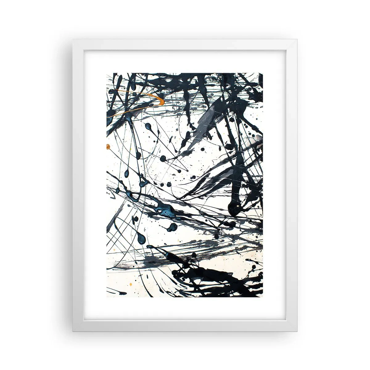 Poster in white frmae - With or Without Meaning? - 30x40 cm