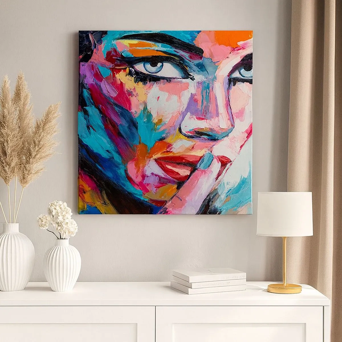 Canvas picture - Our First Secret - 30x30 cm