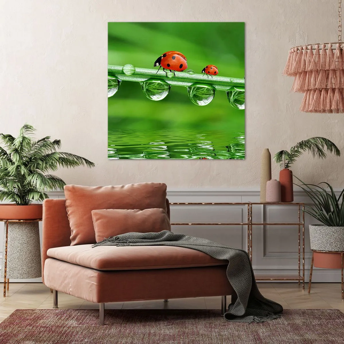 Canvas picture - Summer Is on Its Way - 50x50 cm