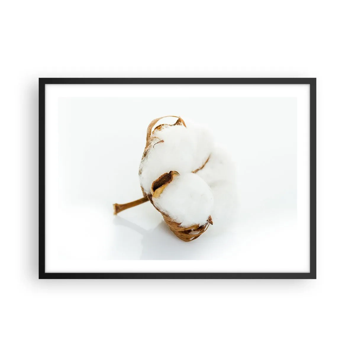 Poster in black frame - Soft By Nature - 70x50 cm