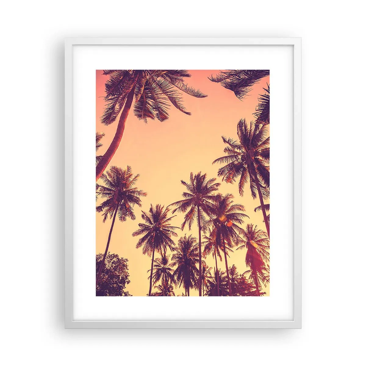 Poster in white frmae - Tropical Variation - 40x50 cm