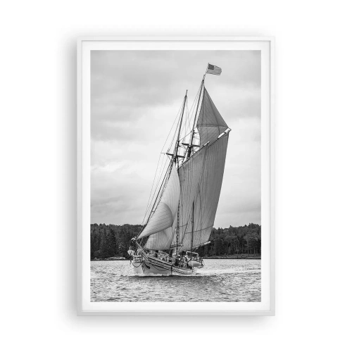 Poster in white frmae - Brothers of the Wind - 70x100 cm