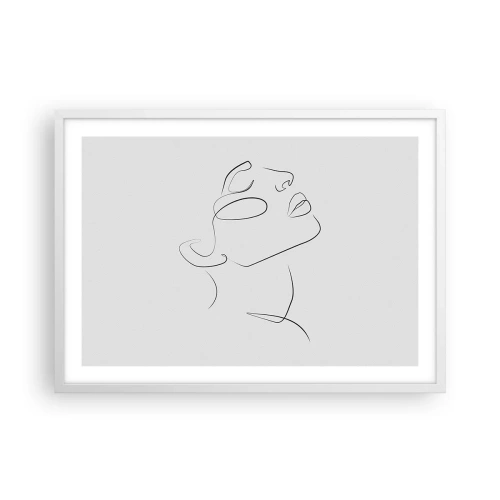 Poster in white frmae - Meanders of a Dream - 70x50 cm