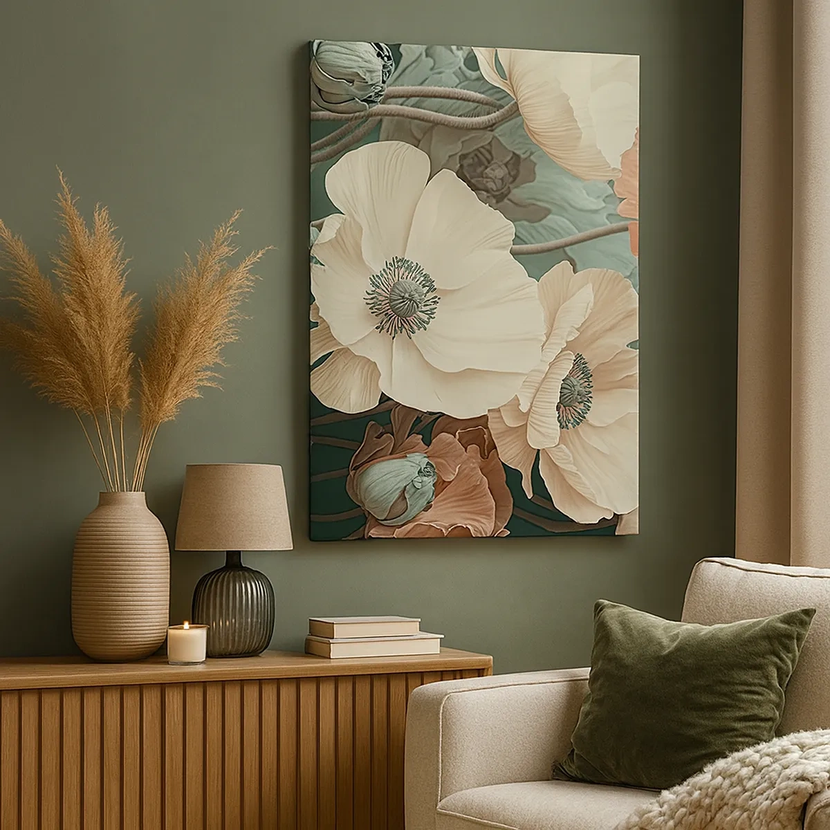 Canvas picture - Whisper of the Poppies - 50x70 cm