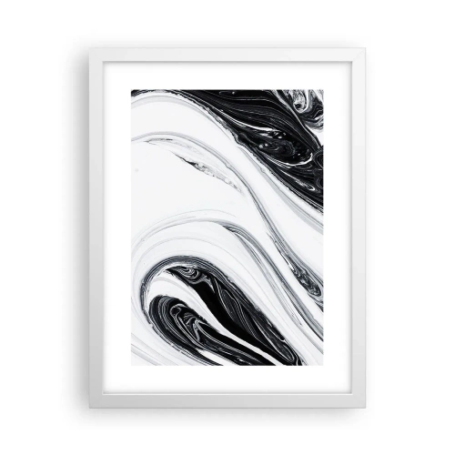 Poster in white frmae - Connection of Opposites - 30x40 cm