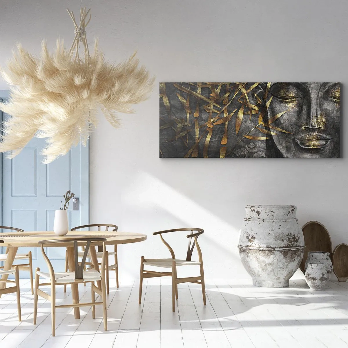 Canvas picture - Feel the Peace - 90x30 cm