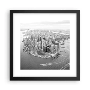 Poster in black frame - How Not to Love It? - 30x30 cm