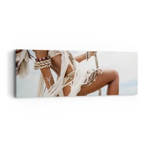 Canvas picture - Priestess of the Sun - 90x30 cm