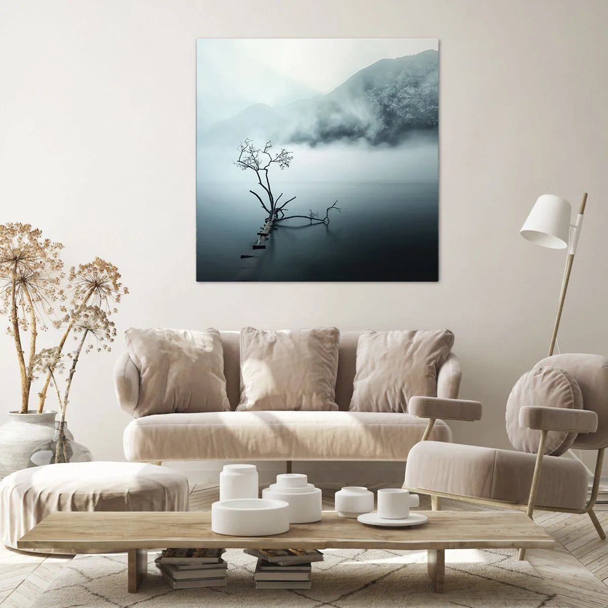 Canvas picture - From Water and Fog - 30x30 cm