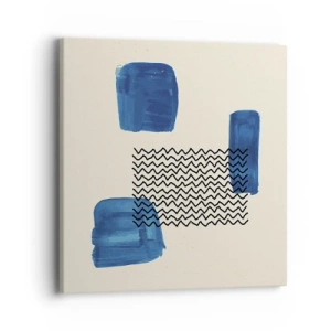 Canvas picture - Abstract Quartet - 40x40 cm