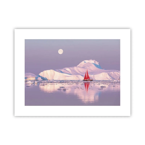 Poster - Heat of the Sail, Cold of the Ice - 40x30 cm