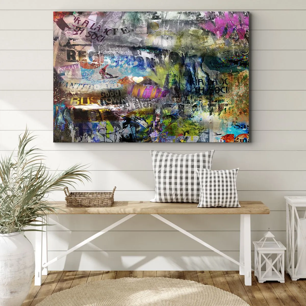 Canvas picture - Collage of Memories - 100x70 cm