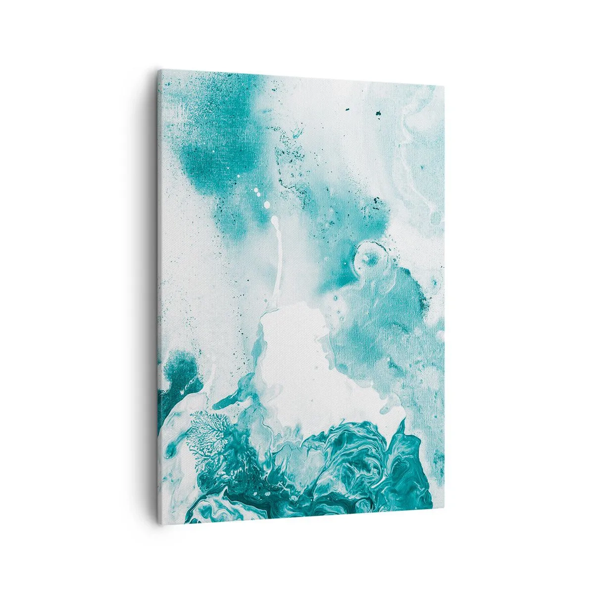 Canvas picture - Lakes of Blue - 50x70 cm