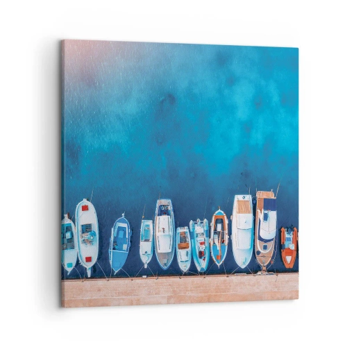 Canvas picture - In One Row - 50x50 cm
